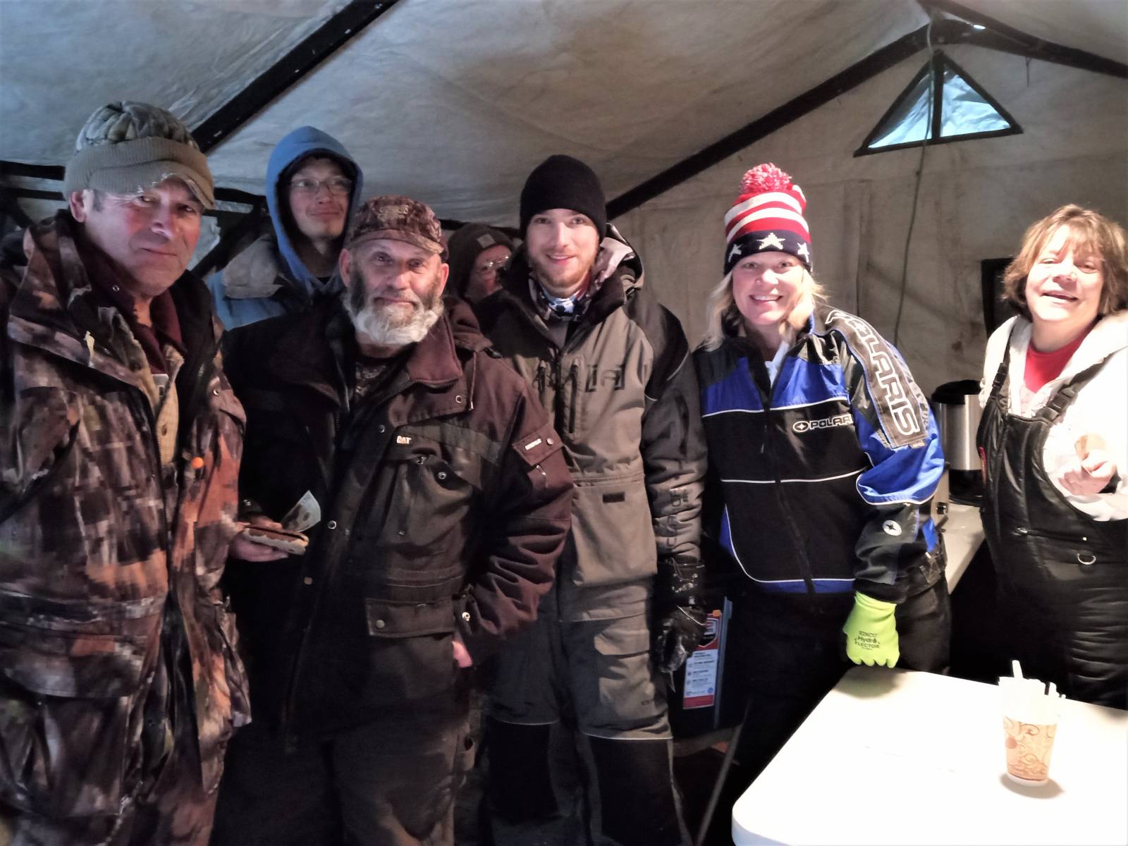 Clam Lake, WI Ice Fishing Contest