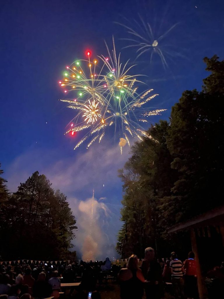 2024 Clam Lake Fireworks Show Saturday, July 6, 2024 Clam Lake WI
